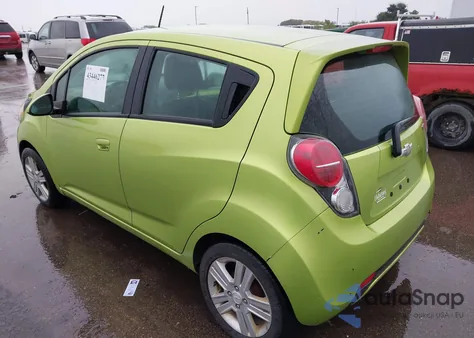 2014 Chevrolet Spark Ls Manual from USA, damaged, VIN KL8CA6S98EC421844